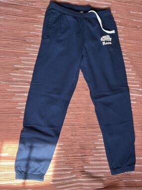 Roots Navy Sweatpants with Drawstring